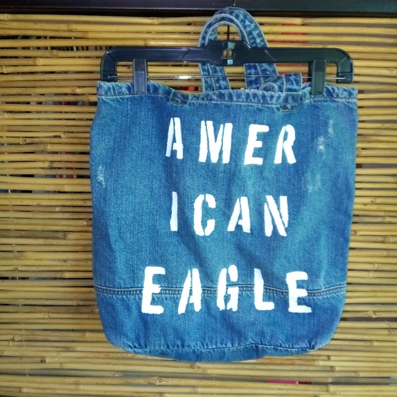 American Eagle Outfitters Handbags - AMERICAN EAGLE Jeans Bag NWT!